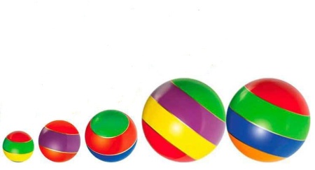 Купить Мячи резиновые (комплект из 5 мячей различного диаметра) в Малгобеке 